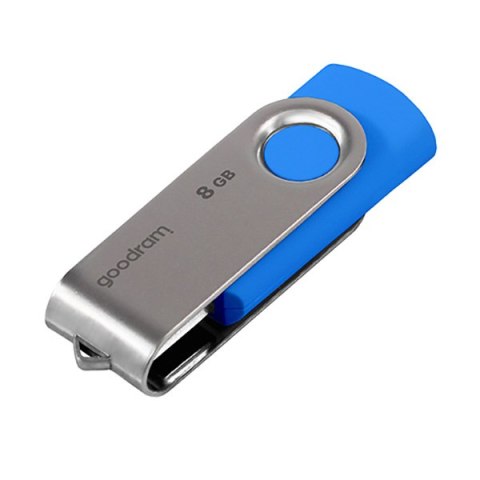 Goodram USB flash disk, USB 2.0, 8GB, Gooddrive UTS2, niebieski, bez nadruku BEZ OPAKOWANIA !!!wsparcie OS Win 7, EOL