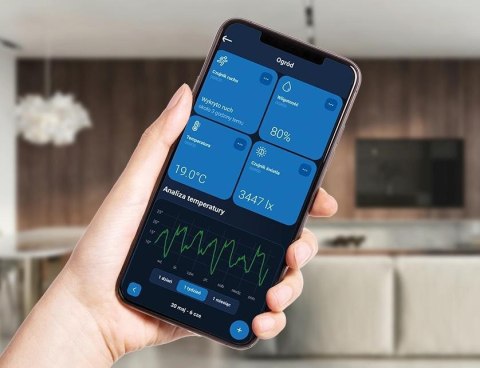 TECH STEROWNIKI Zestaw bezprzewodowej kontroli strefowej ogrzewania podłogowego