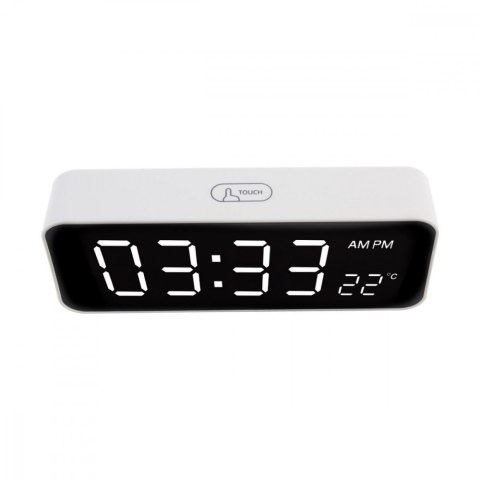 Zegar z alarmem i funkcją termometru GB397