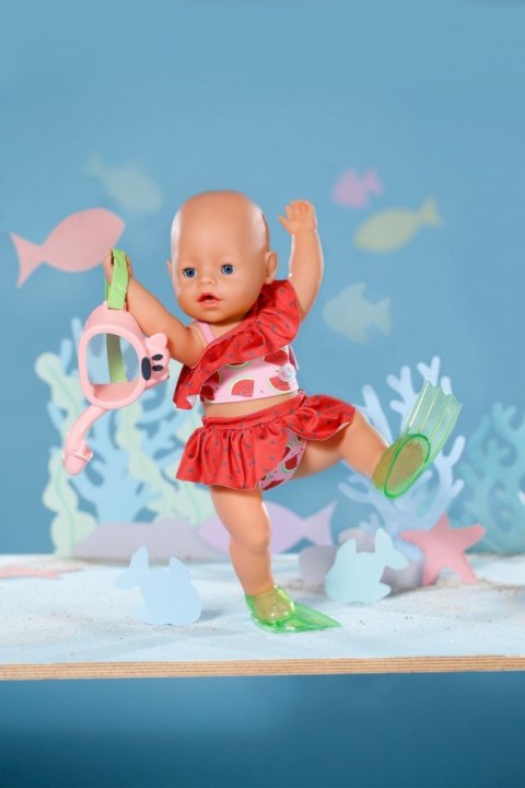 Zestaw do nurkowania z płetwami Baby Born 43 cm