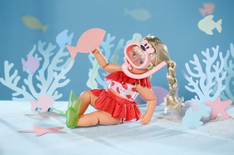 Zestaw do nurkowania z płetwami Baby Born 43 cm