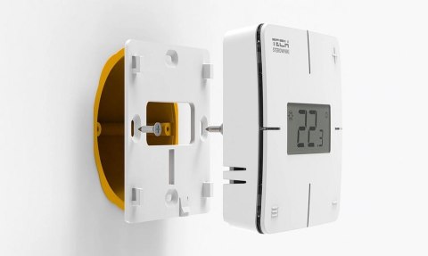 Bezprzewodowy regulator pokojowy mechaniczny czarny R-8X Tech Sterowniki