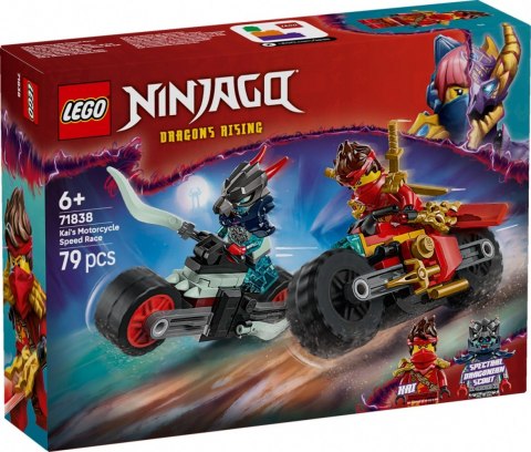 Klocki Ninjago 71838 Wyścig motocyklowy Kaia