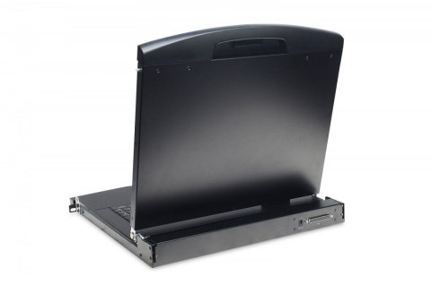 Konsola 19 LCD z touchpad KVM 16 portów 1U komplet kabli (16xDS-19231) klawiatura US