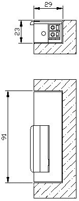 ZACZEP ELEKTRA R3 Z PAM. BEZ BLOK. LEWY; 1341