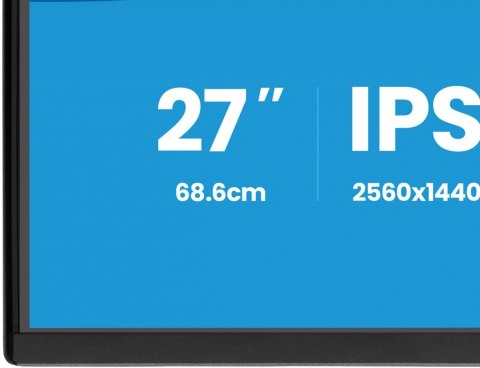 Monitor 27 cali X2792QSU-B1 IPS,QHD,120Hz,HDMI,DP, 350cd,1500:1, cienkie ramki, 2xUSB 3.2, ErP B