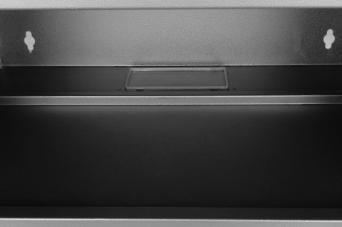 Szafa sieciowa wisząca 19" 9U, SOHO PRO 460 x 540 x 400 mm, nośność 60kg, drzwi szyba, niezłożona, Czarna