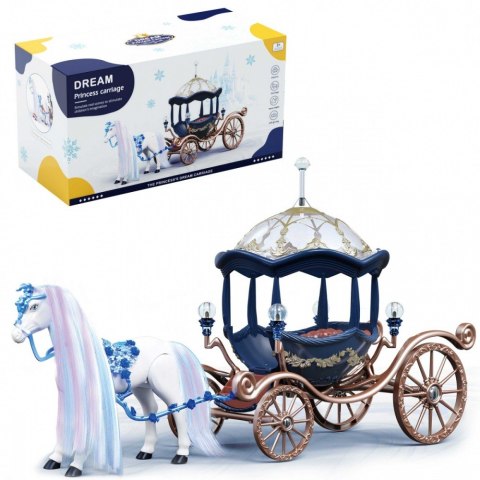 Kareta z koniem chodzącym b/o