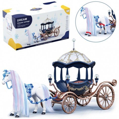 Kareta z koniem chodzącym b/o