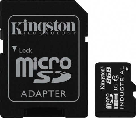 Karta microSD 8GB CL10 UHS-I Industrial