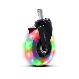 Zestaw kółek żelowych LED do fotela