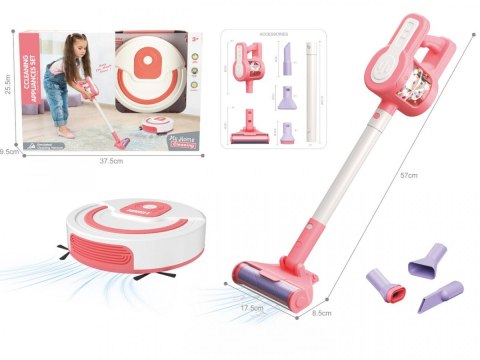 Zestaw odkurzacz pionowy i robot sprzątający