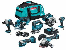 MAKITA.ZES.COMBO 18V (DDF486+DGA504+DHS660+DJV182+DKP181+DTD153+DTM52) 2x5,0Ah TORBA DLX7019TX1