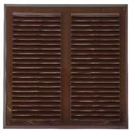 KRATKA WENTYLACYJNA 350*350MM Z SIATKĄ BRĄZOWA