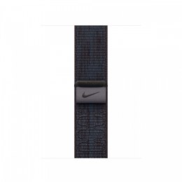 Opaska sportowa Nike w kolorze czarnym/niebieskim do koperty 42 mm
