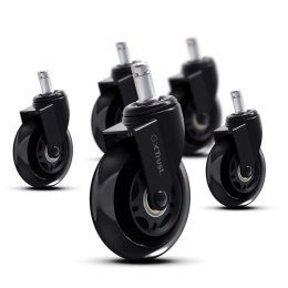 Zestaw kółek żelowych do fotela