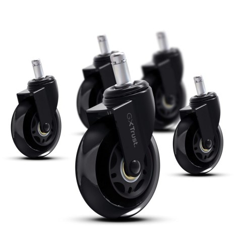 Zestaw kółek żelowych do fotela