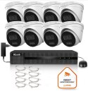 Zestaw monitoringu IP Hilook 8 kamery IPCAM-T8-30DL 2.8mm