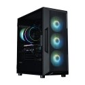 Obudowa I3 NEO V2 Mid Tower ARGB fan x4 czarna