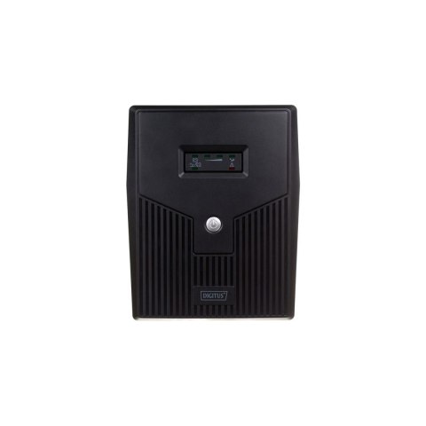 Zasilacz awaryjny UPS DIGITUS Line-Ineractive LED 1500VA/900W, 2x12V/9Ah, AVR, 4x Schuko CEE 7/3, 2x RJ11, 1x USB 2.0 typ B