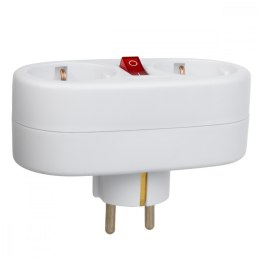 Gniazdko prądowe x2 MCE338 typ F