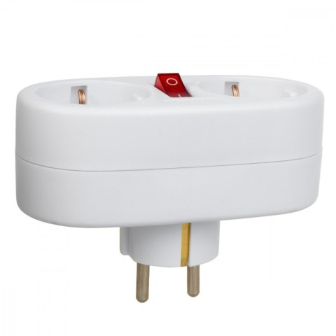 Gniazdko prądowe x2 MCE338 typ F