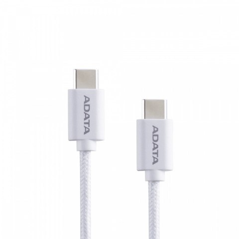 Kabel USB-C do USB-C 2.0/100W 200cm biały