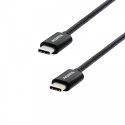 Kabel USB-C do USB-C 2.0/100W 200cm czarny