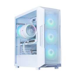 Obudowa I3 NEO V2 Mid Tower ARGB fan x4 biała