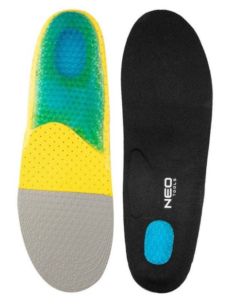 WKŁADKI DO BUTÓW AMORTYZUJĄCE ŻELOWE DO DOCIĘCIA 41-47