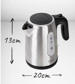 Czajnik metalowy 1l AD 1273