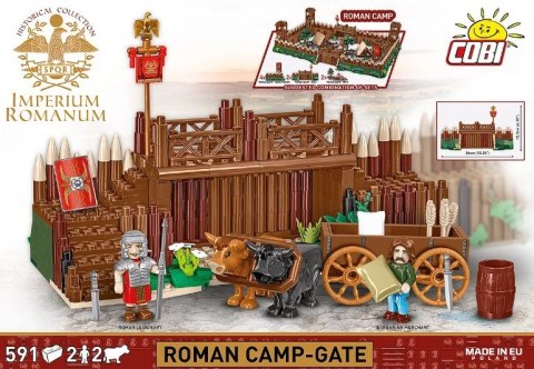 Klocki Imperium Romanum - Brama obozu rzymskiego 591 elementów