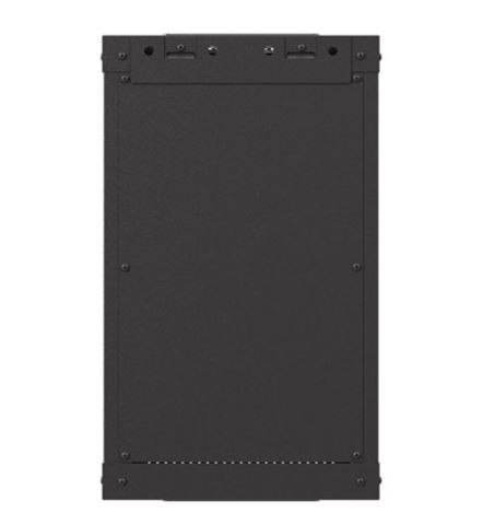 Szafa instalacyjna rack wisząca 10 cali 9U 300x300 czarna
