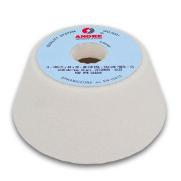 ANDRE ŚCIERNICA GARNKOWA 125mm x 40mm x 32mm 99A60K7VE01-30 BIAŁA 