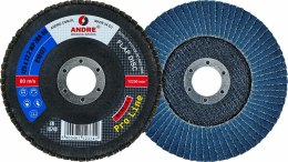 ANDRE ŚCIERNICA LISTKOWA 125mm P 40 CYRKONOWA PRO LINE WERSJA I