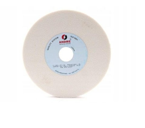 ANDRE ŚCIERNICA PŁASKA 200mm x 20mm x 32mm 99A60K7VE01-35 BIAŁA "TYP 1"