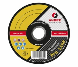 ANDRE TARCZA DO METALU 125 x 1,0mm INOX PRO LINE 95A60RBF
