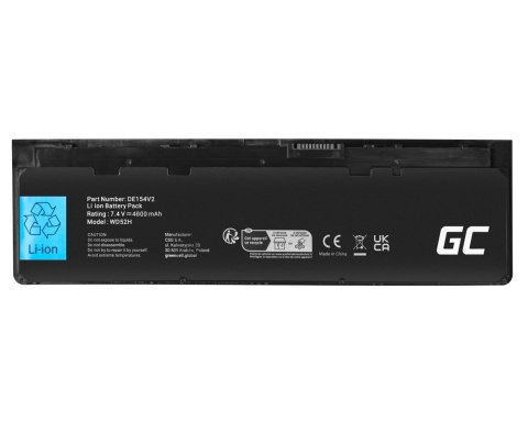 Green Cell Laptop Akku WD52H VFV59 do Dell Latitude E7240 E7250