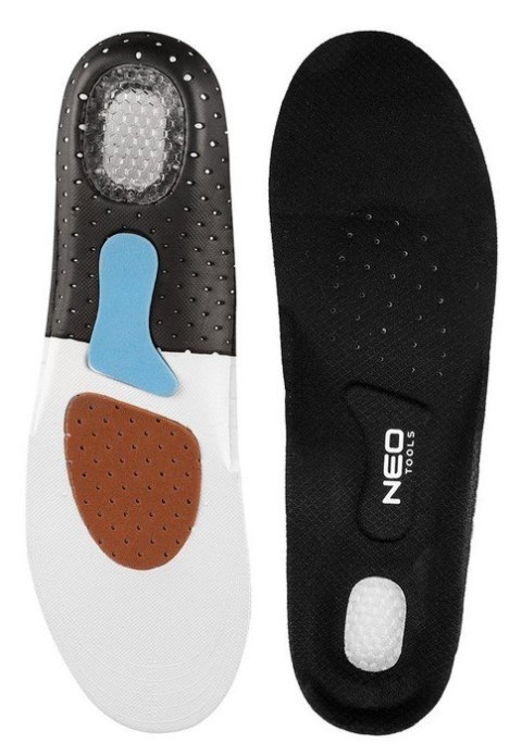 WKŁADKI DO BUTÓW SPORTOWE ŻELOWE DO DOCIĘCIA 41-47