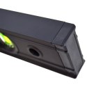 AWTOOLS POZIOMICA BLACK 120cm MAGNETYCZNAPION/POZIOM/45° + UCHWYTY %
