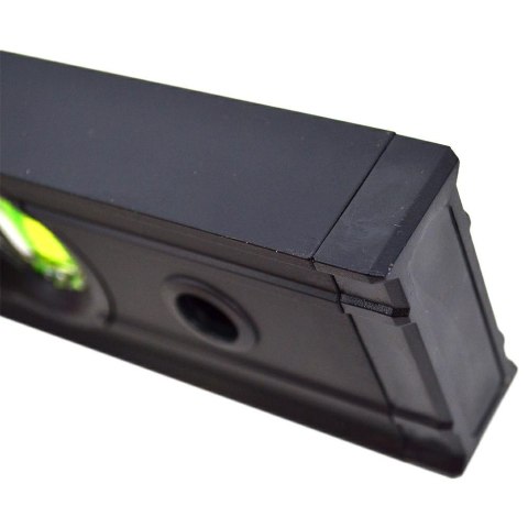 AWTOOLS POZIOMICA BLACK 120cm MAGNETYCZNAPION/POZIOM/45° + UCHWYTY %