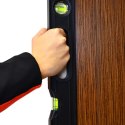 AWTOOLS POZIOMICA BLACK 120cm MAGNETYCZNAPION/POZIOM/45° + UCHWYTY %