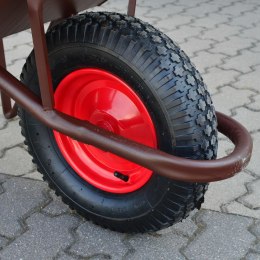 AWTOOLS TACZKA BUDOWLANA 85L/2,0mm BRĄZ+OSŁONA KOŁA /GŁĘBOKA