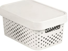CURVER POJEMNIK AŻUR INFINITY 4,5L Z PRZYKRYWKĄ/BIAŁY