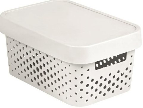 CURVER POJEMNIK AŻUR INFINITY 4,5L Z PRZYKRYWKĄ/BIAŁY