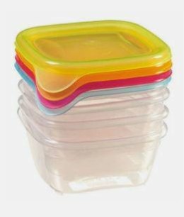 CURVER ZESTAW POJEMNIKÓW FRESH&GO 4szt 0,25L