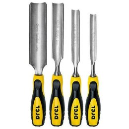 DREL DŁUTA DO DREWNA PÓŁOKRĄGŁE KPL.4szt 14/18/24/38mm