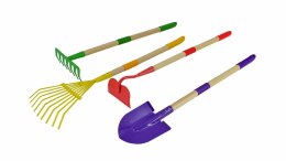 GREENMILL ZESTAW NARZĘDZI OGRODNICZYCH 4el.