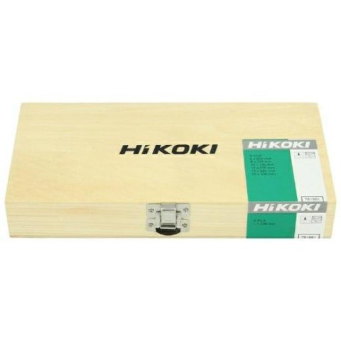 HIKOKI ŚWIDER DO DREWNA ZESTAW 6szt. (6/8/10/12/14/16 x 230mm)