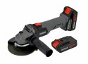 HOOZAR SZLIFIERKA KĄTOWA 125mm 18V 2x2.0Ah AG25BL-D2....